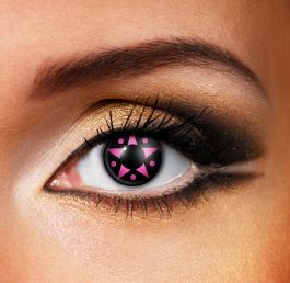 Pink Starlight Contact Lenses (90 Day)